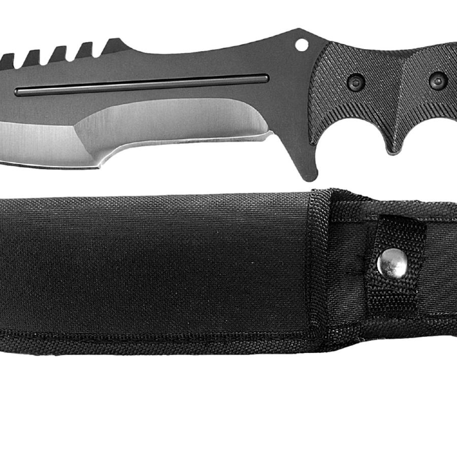 Cuchillo monte pavonado mango con textura