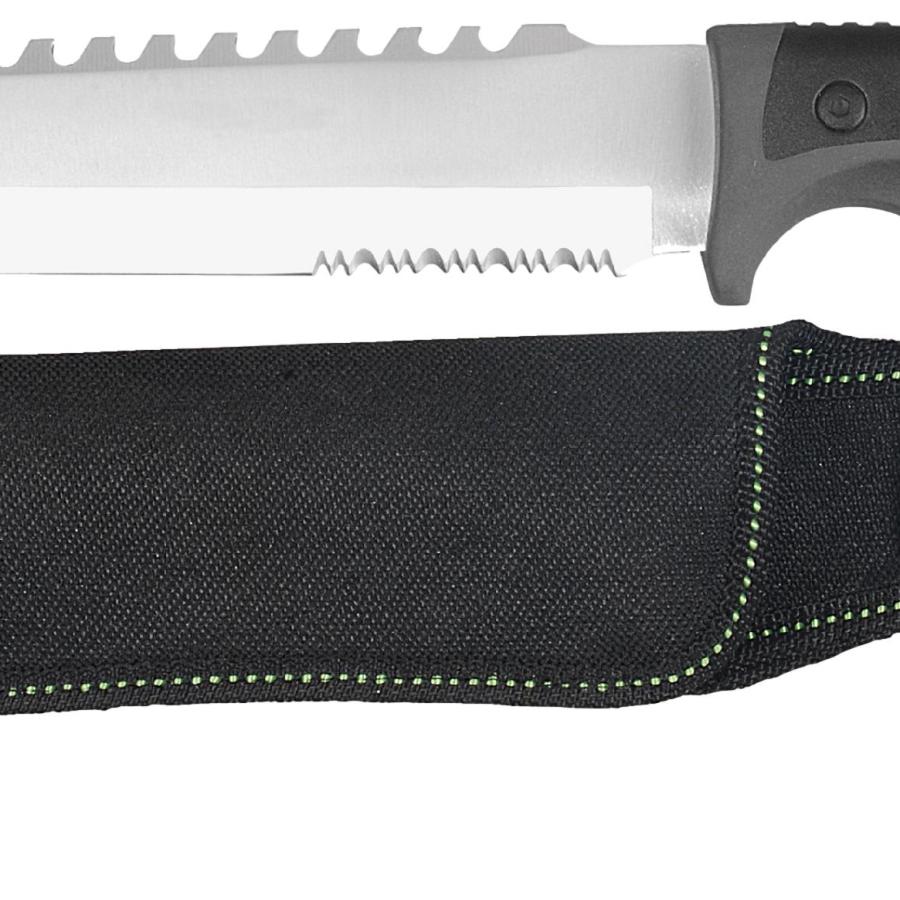 Cuchillo monte con doble sierra