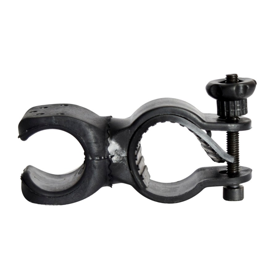 Porta lampara para bicicleta