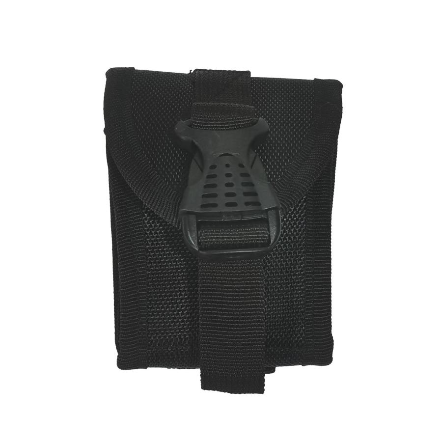 Porta esposas de nylon con broche