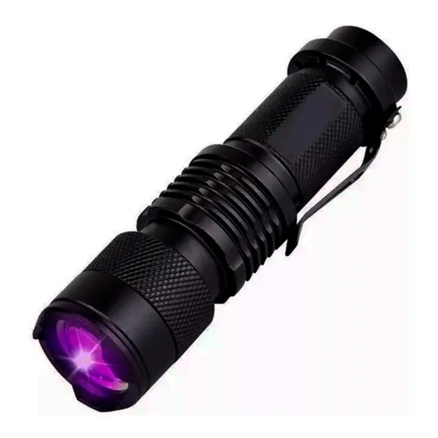Lámpara Táctica Luz Negra Uv Led Q5