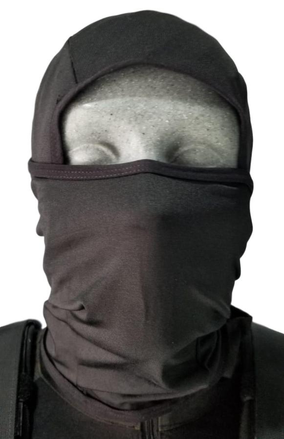 Pasamontaña balaclava de 3 posiciones licra delgada