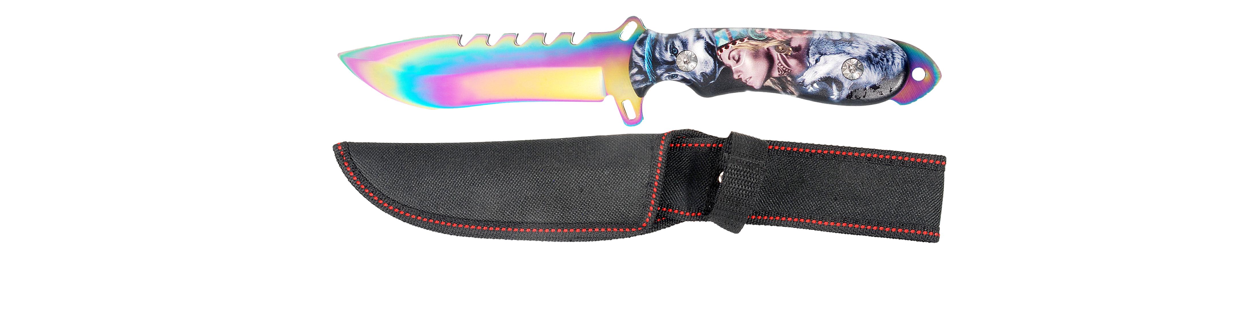 Cuchillo monte tornasol lobo