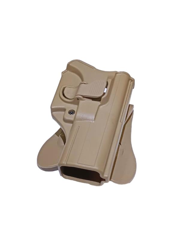 Porta Pistola coyote Nivel Il Glock 17/19/22 Milfort