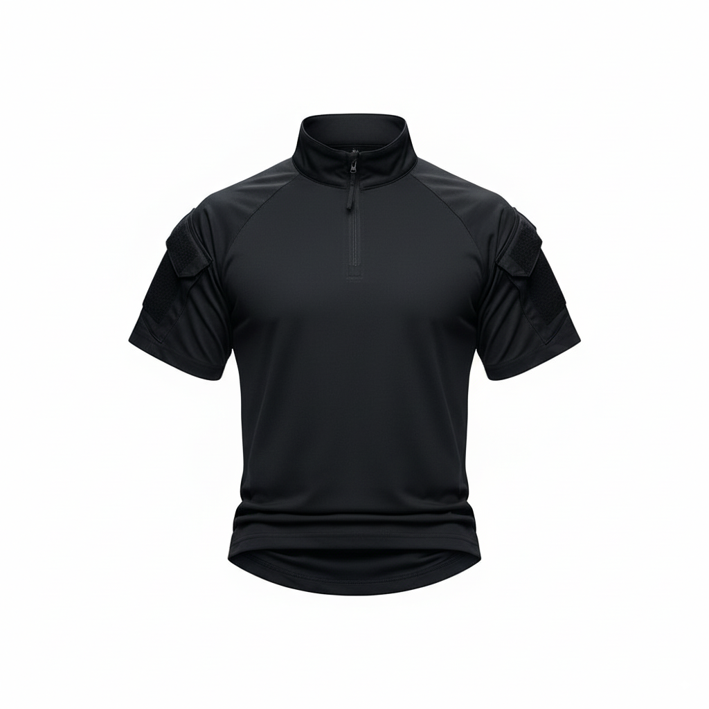 Camisa Rápida Táctica de Manga Corta