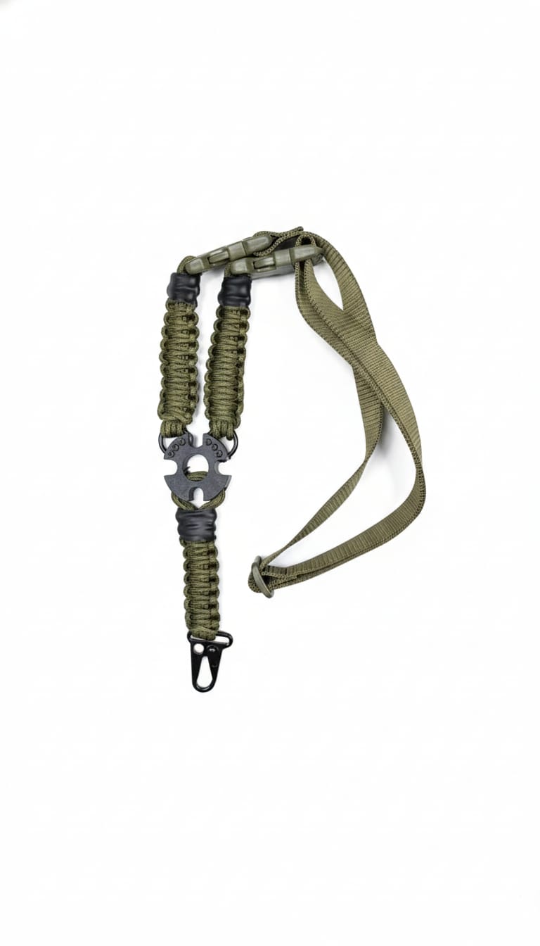Correa Táctica de Un Punto Edición Paracord de Supervivencia
