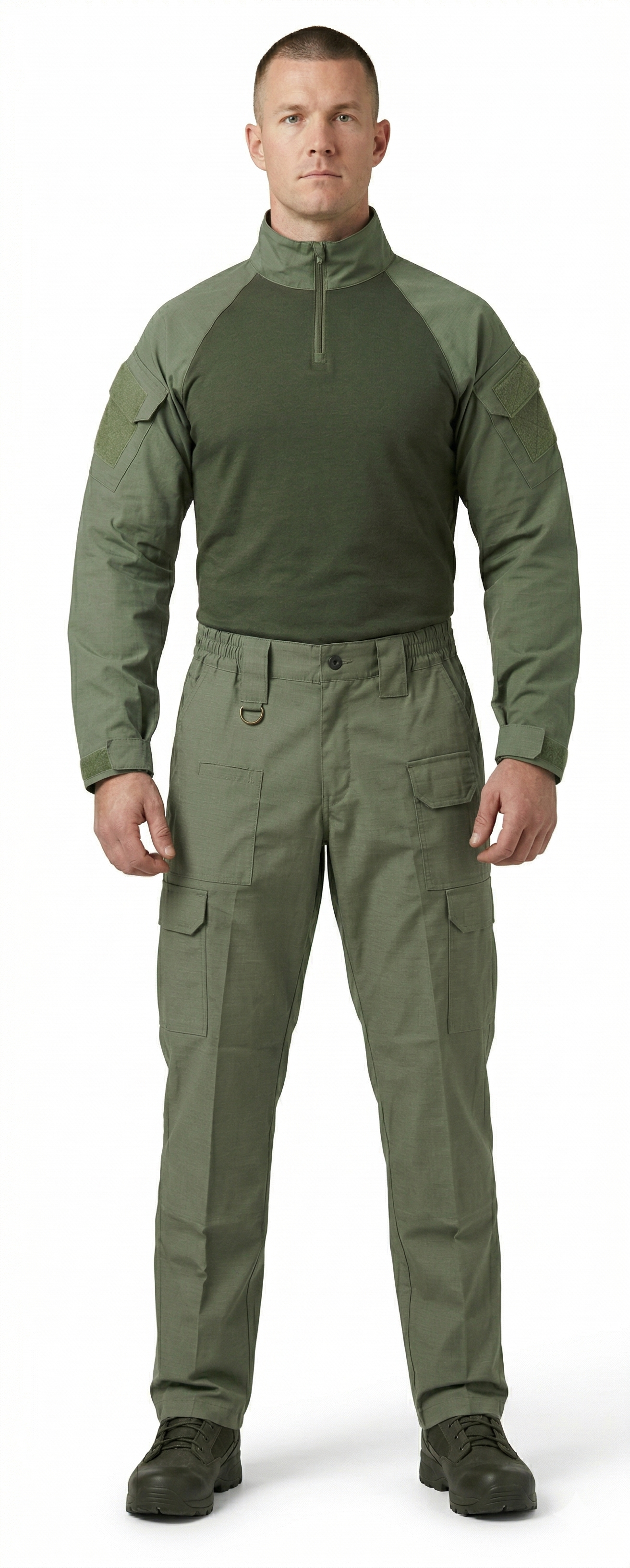 Uniforme Táctico de Combate Ripstop OD